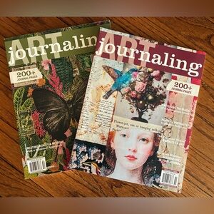 Art Journaling Mixed Media Magazines - Multi-Color